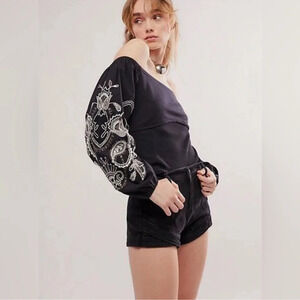 Free People Layla Off-The-Shoulder Top NWOT